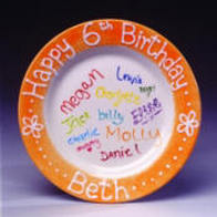 Birthday Plate Photo